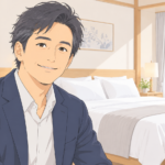 兵庫県で民泊を運営されるA様のイメージイラスト
