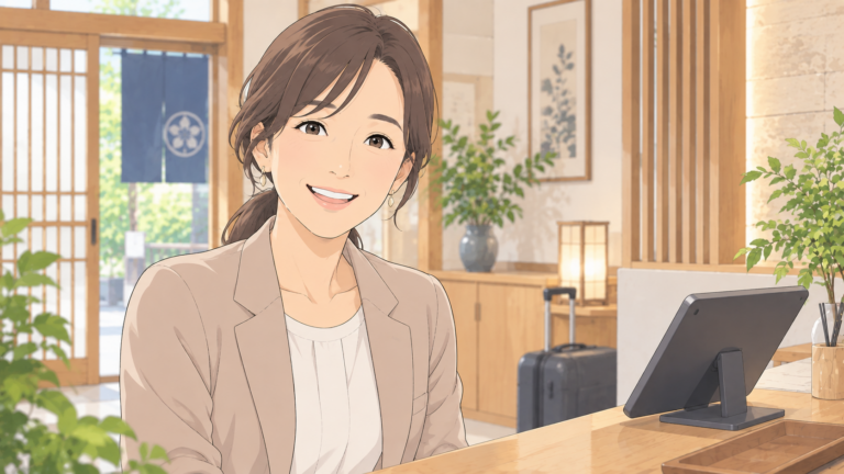 佐賀県で民泊を運営されるS様のイメージイラスト