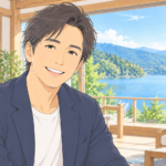 滋賀県で民泊を運営されるK様のイメージイラスト